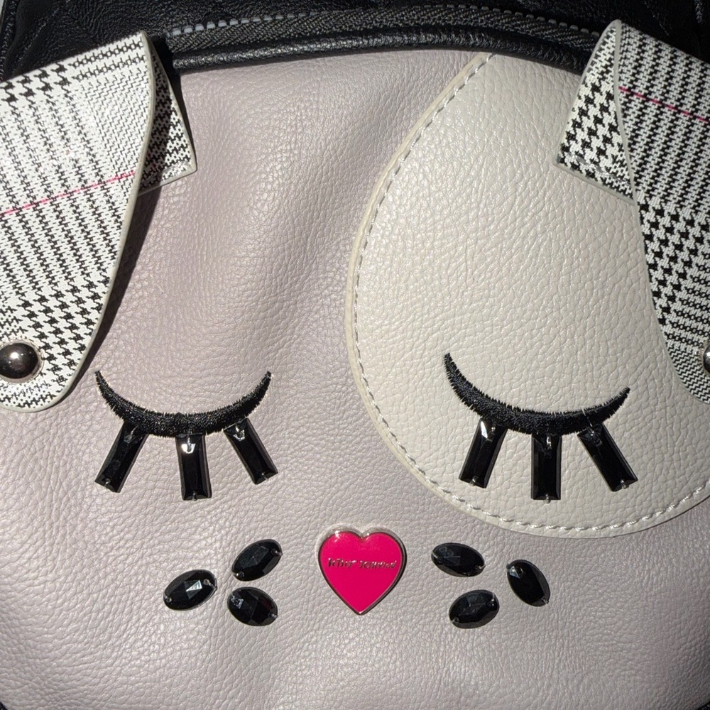 BETSEY JOHNSON WOMEN'S DIAMOND QUILT KITCH BACKPACK - Picture 3 of 7